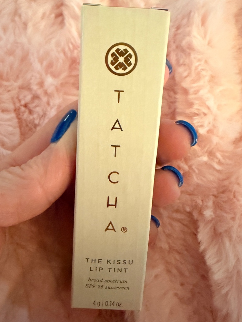 TATCHA Camellia The Kissu Lip Tint SPF Lipstick BNIB